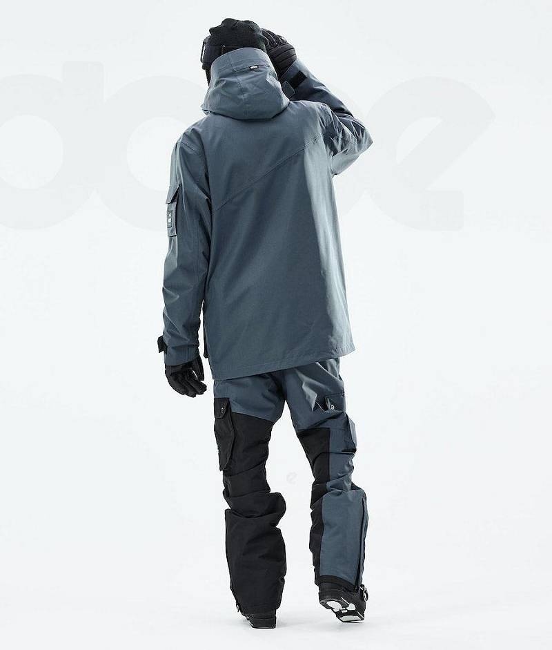 Blue Men's Dope Adept 2021 Ski Jackets | India_D2200