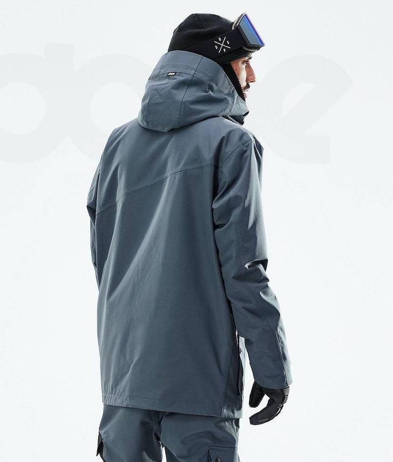 Blue Men's Dope Adept 2021 Ski Jackets | India_D2200