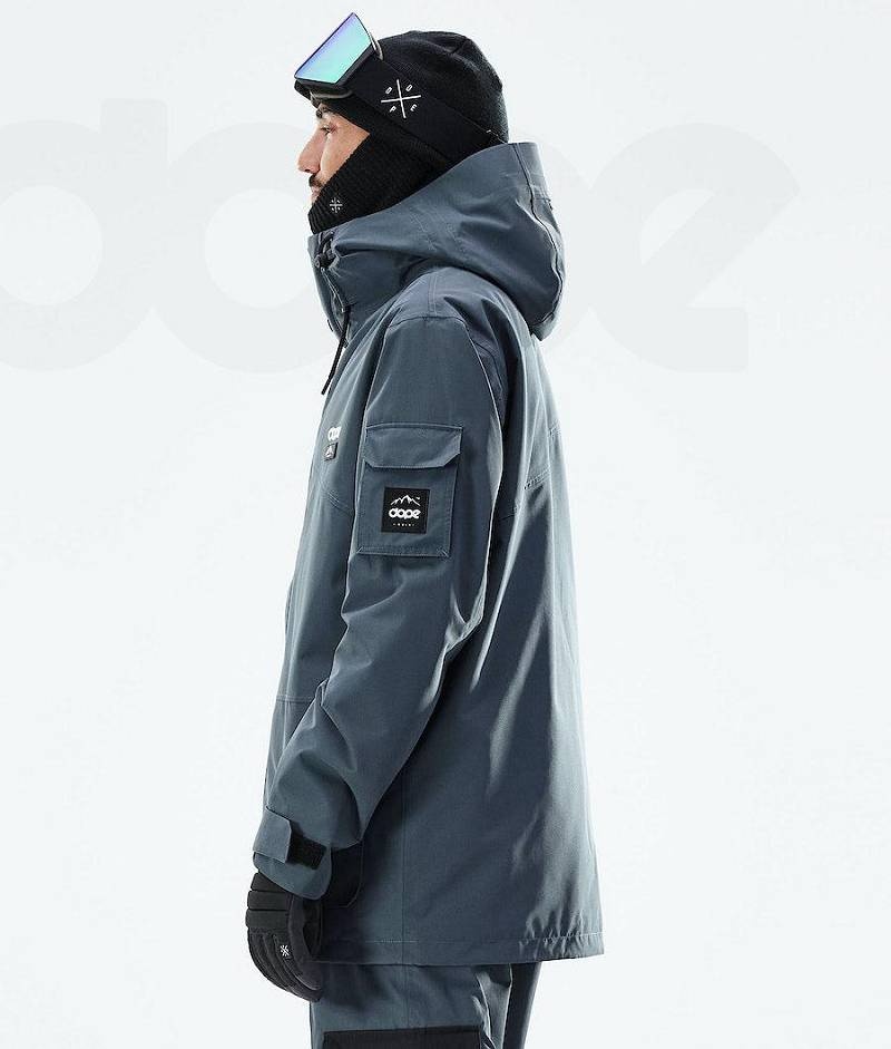 Blue Men's Dope Adept 2021 Ski Jackets | India_D2200