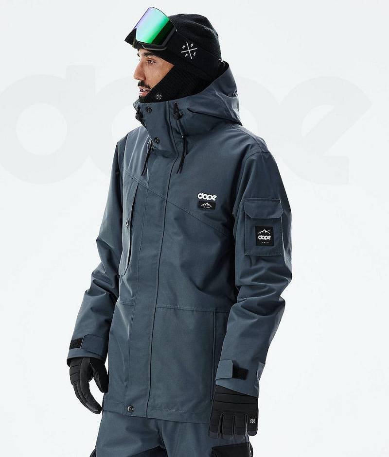 Blue Men\'s Dope Adept 2021 Ski Jackets | India_D2200