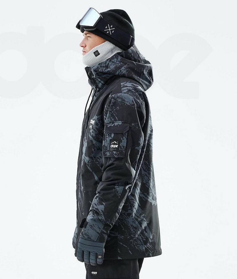 Blue Men's Dope Adept 2021 Snowboard Jackets | India_D1891