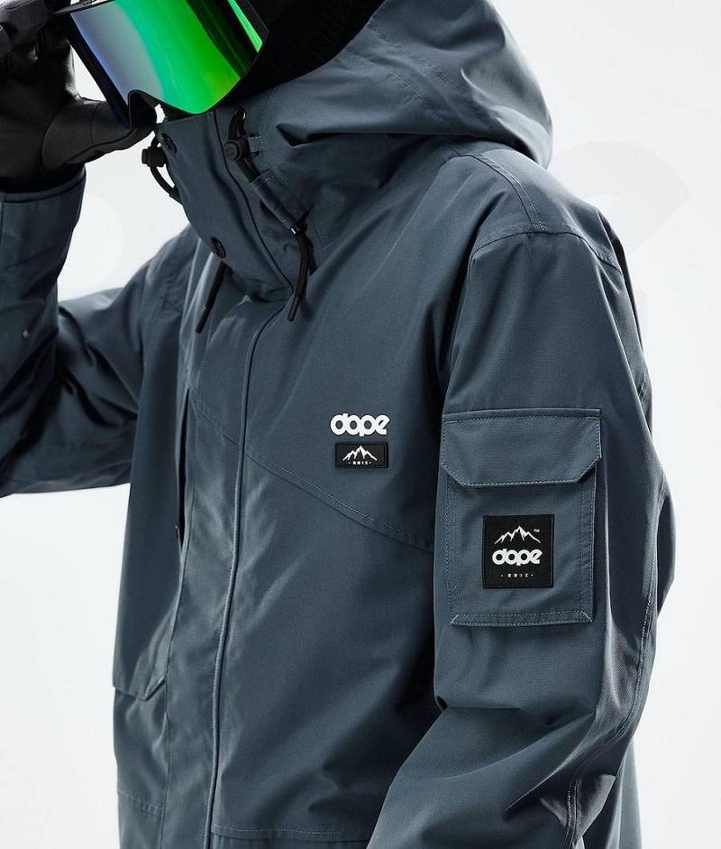 Blue Men's Dope Adept 2021 Snowboard Jackets | India_D2002