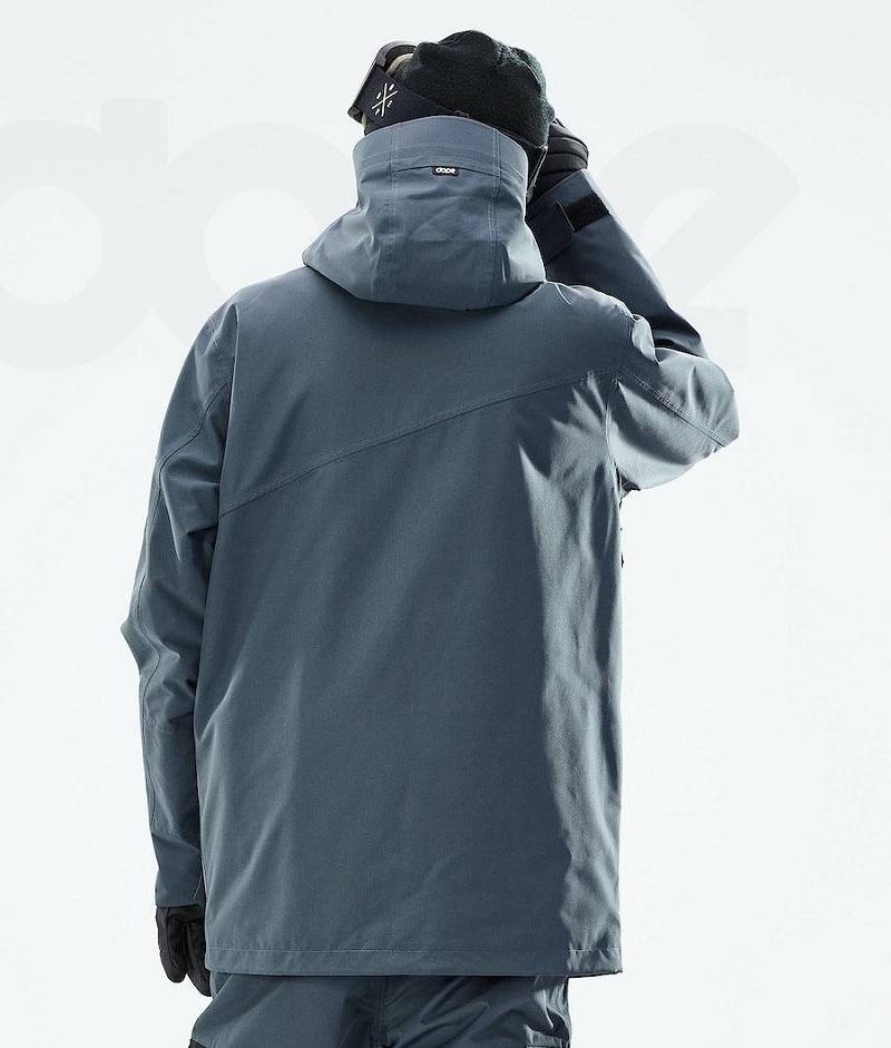 Blue Men's Dope Adept 2021 Snowboard Jackets | India_D2002