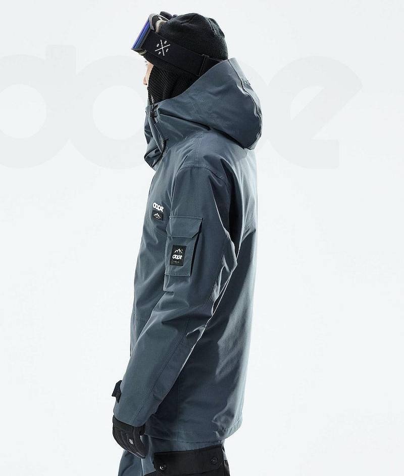 Blue Men's Dope Adept 2021 Snowboard Jackets | India_D2002