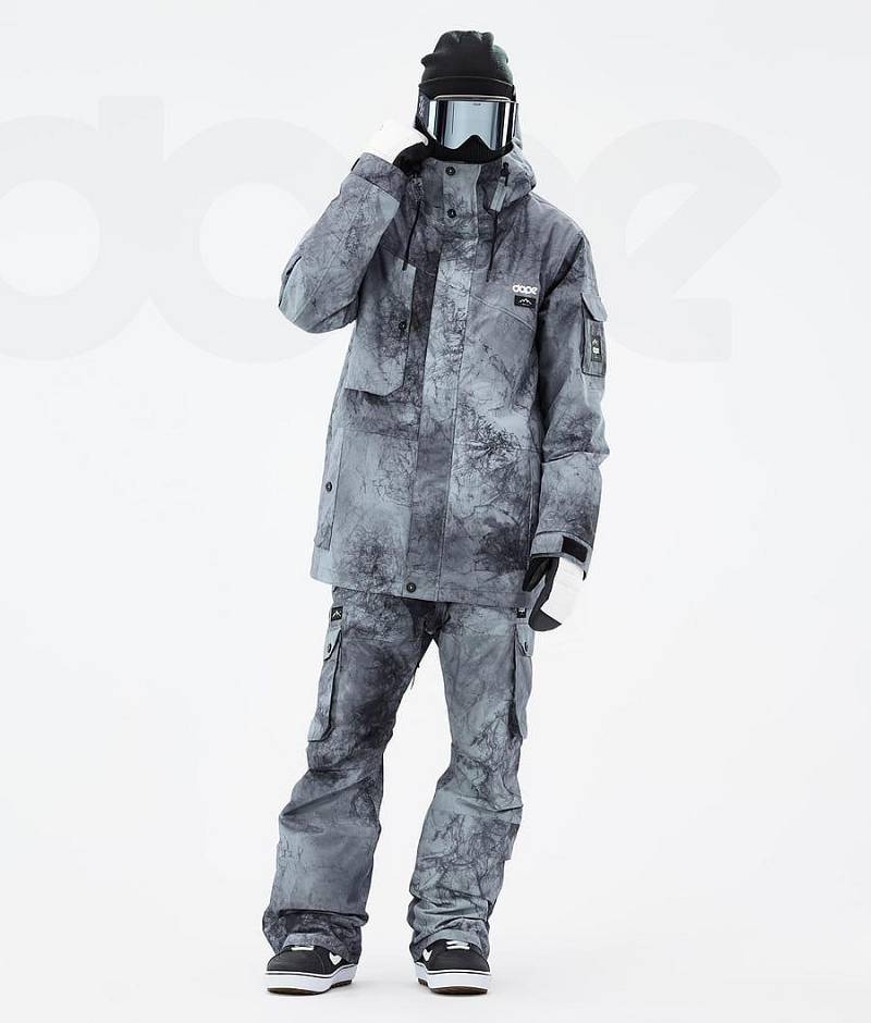 Blue Men's Dope Adept Snowboard Jackets | India_D1858