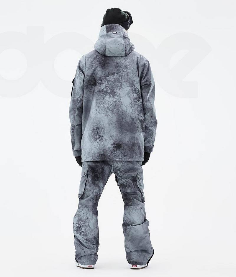 Blue Men's Dope Adept Snowboard Jackets | India_D1858