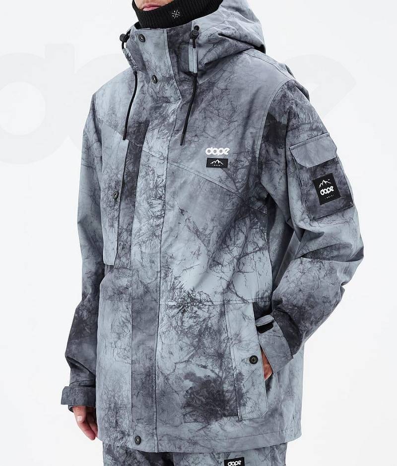 Blue Men's Dope Adept Snowboard Jackets | India_D1858