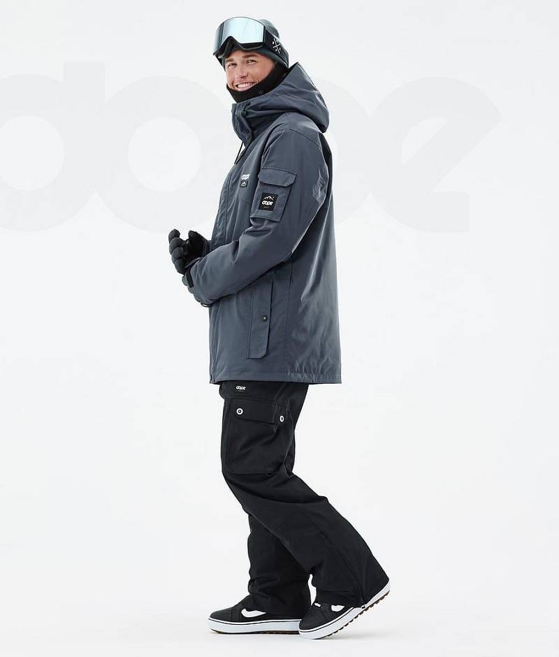 Blue Men's Dope Adept Snowboard Jackets | India_D1384