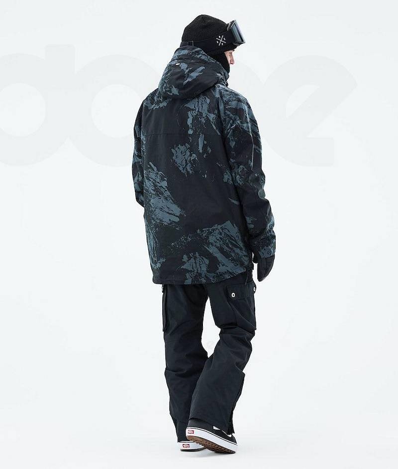 Blue Men's Dope Akin 2021 Snowboard Jackets | India_D1127