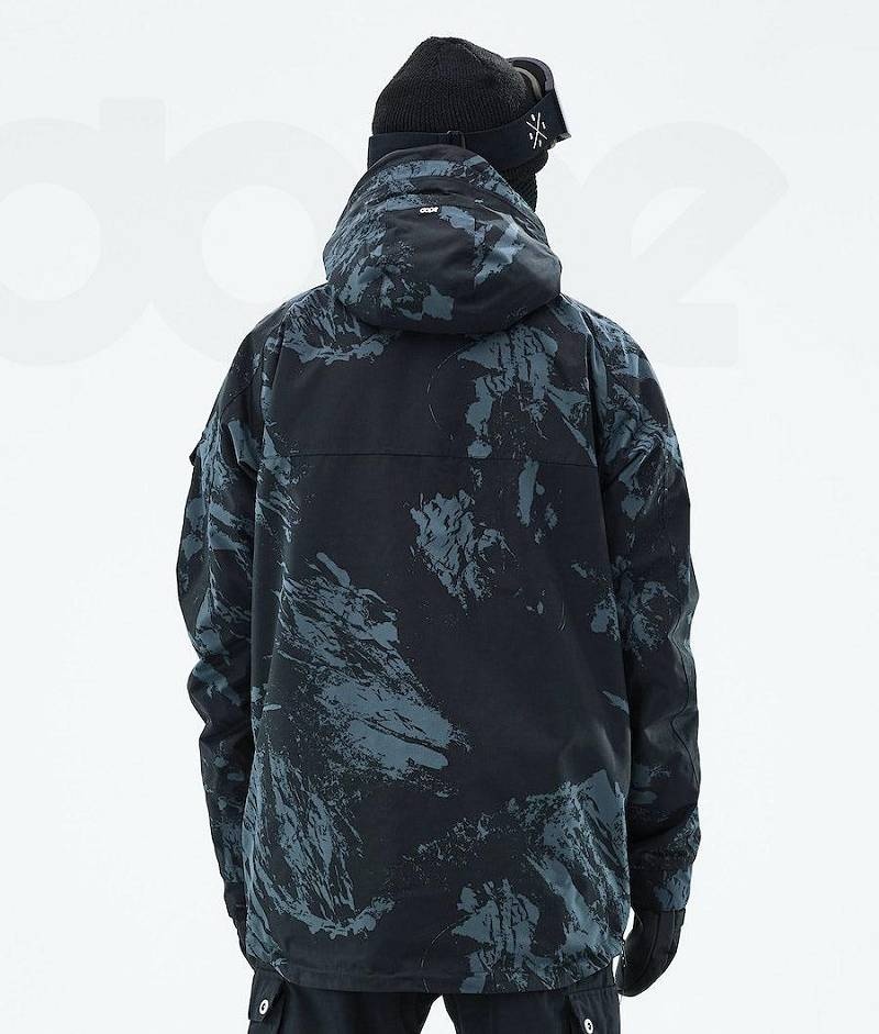 Blue Men's Dope Akin 2021 Snowboard Jackets | India_D1127