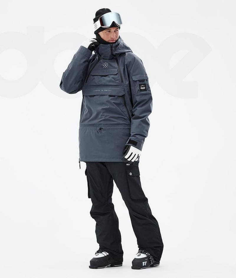 Blue Men's Dope Akin Ski Jackets | India_D1976