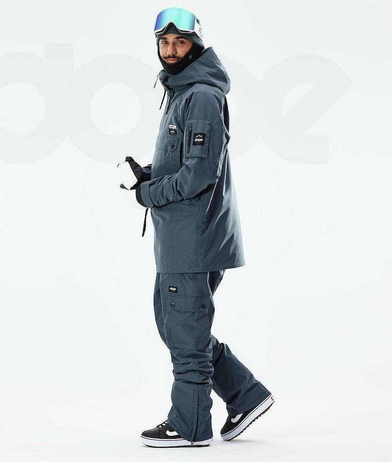 Blue Men's Dope Annok 2021 Snowboard Jackets | India_D1956