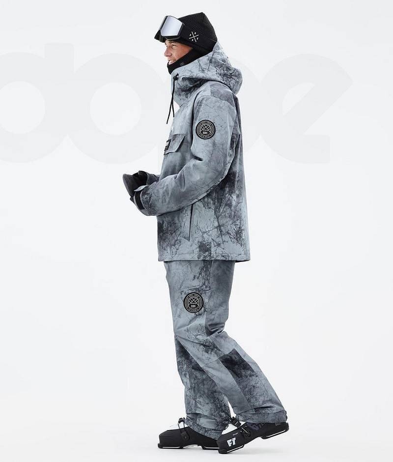 Blue Men's Dope Blizzard Ski Jackets | India_D1213