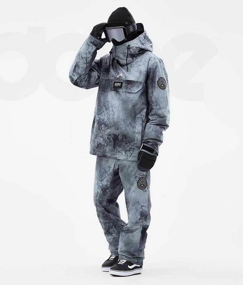 Blue Men's Dope Blizzard Snowboard Jackets | India_D2489