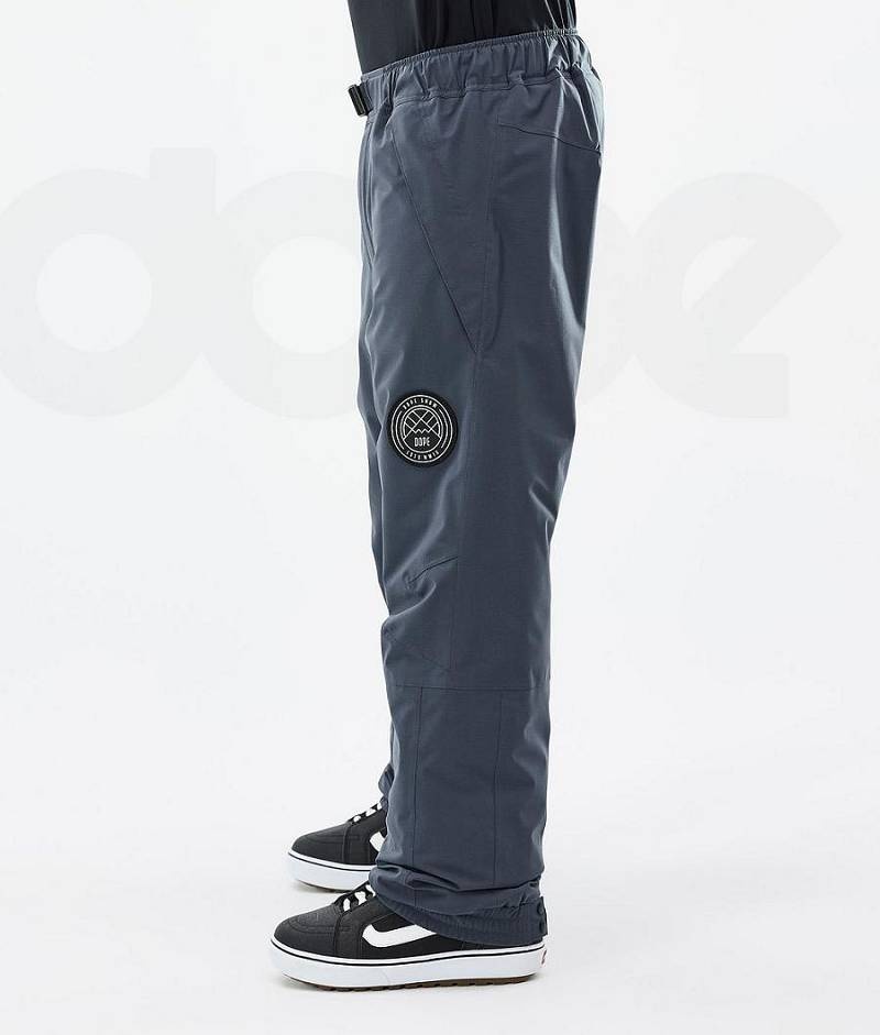 Blue Men's Dope Blizzard Snowboard Pants | India_D2370