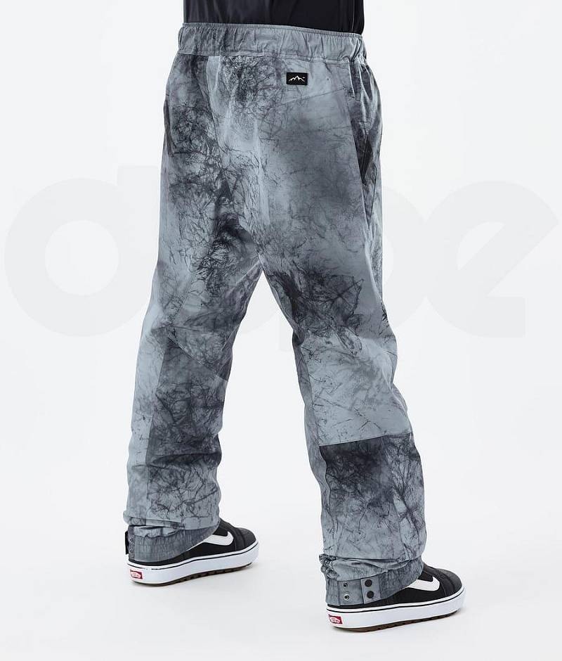 Blue Men's Dope Blizzard Snowboard Pants | India_D2141