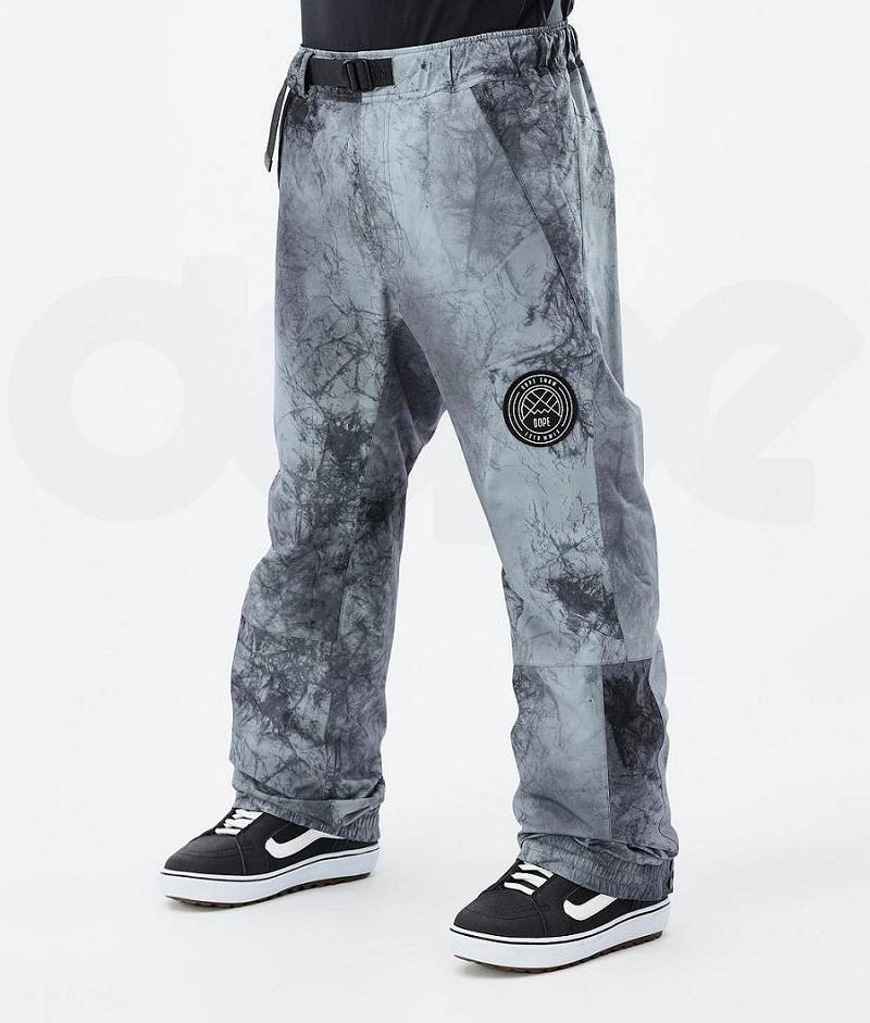 Blue Men\'s Dope Blizzard Snowboard Pants | India_D2141