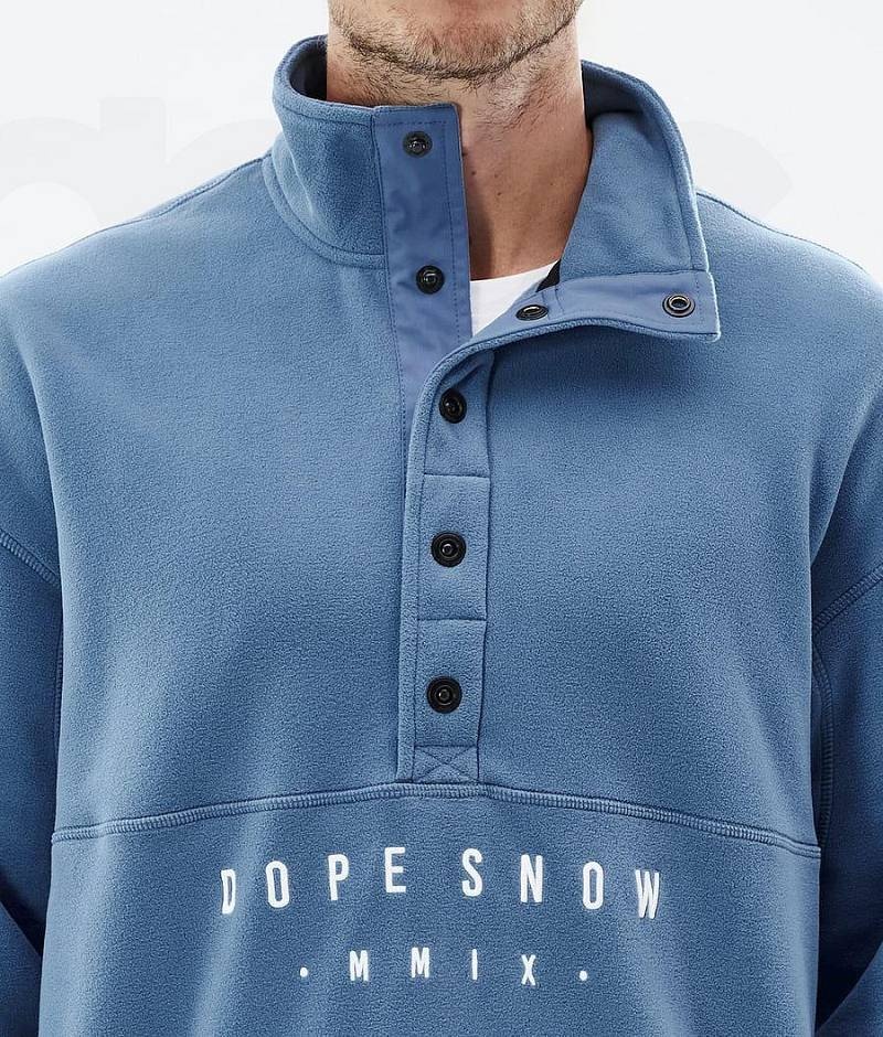 Blue Men's Dope Comfy Fleece | India_D1547