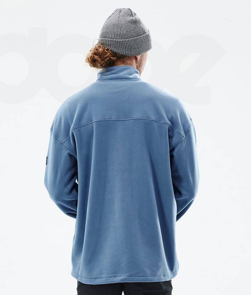 Blue Men's Dope Comfy Fleece | India_D1547