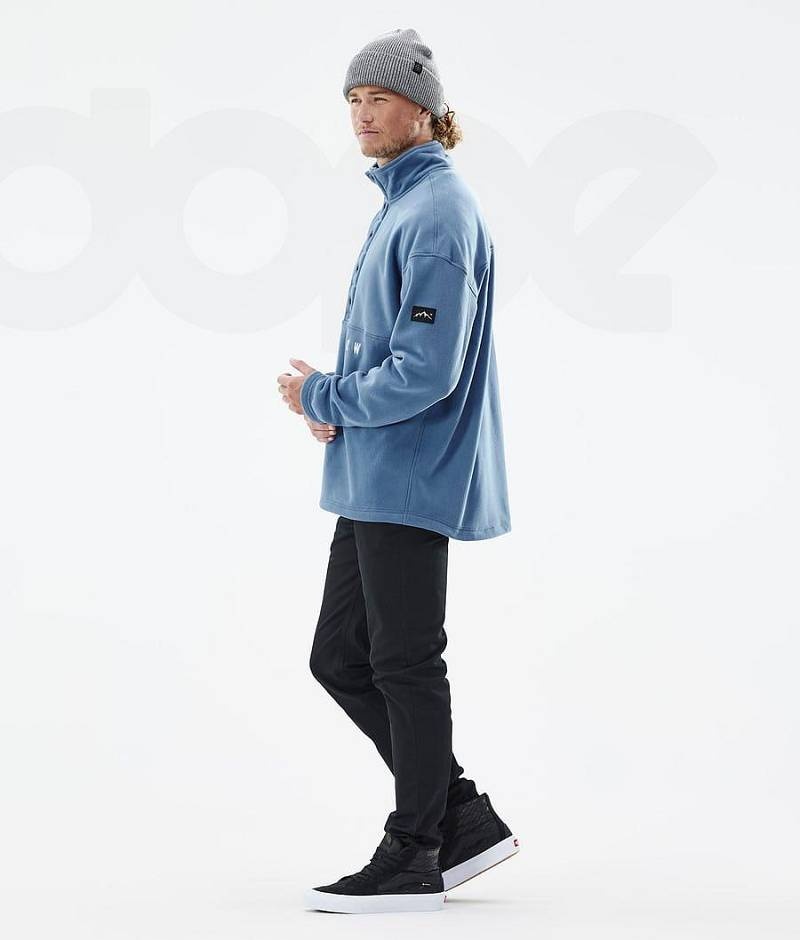 Blue Men's Dope Comfy Fleece | India_D1547