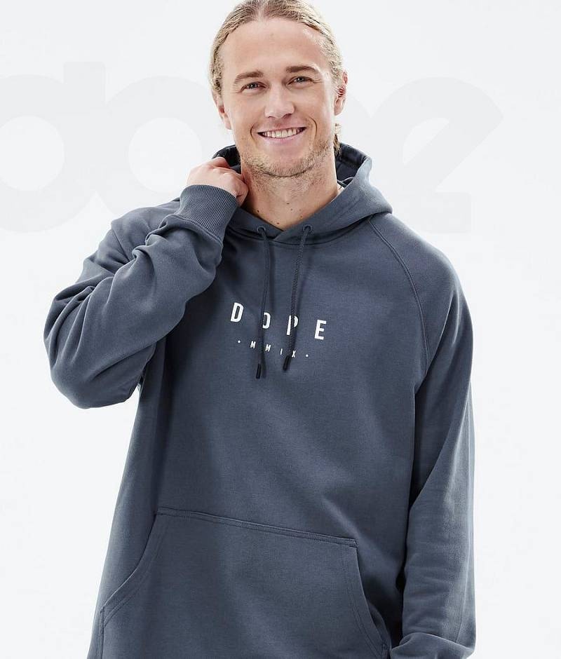 Blue Men's Dope Common Hoodies | India_D1681