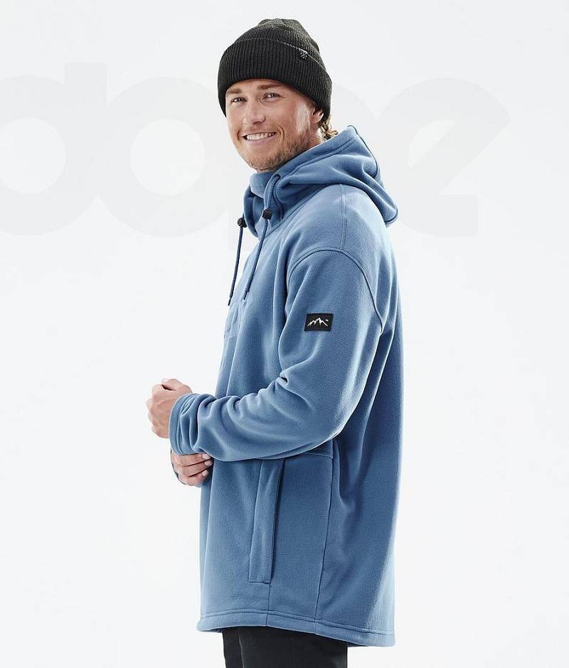 Blue Men's Dope Cozy II Fleece | India_D2453