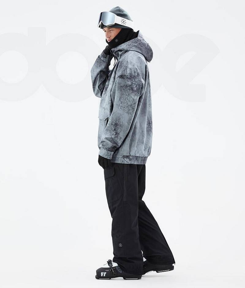 Blue Men's Dope Cyclone Ski Jackets | India_D1535