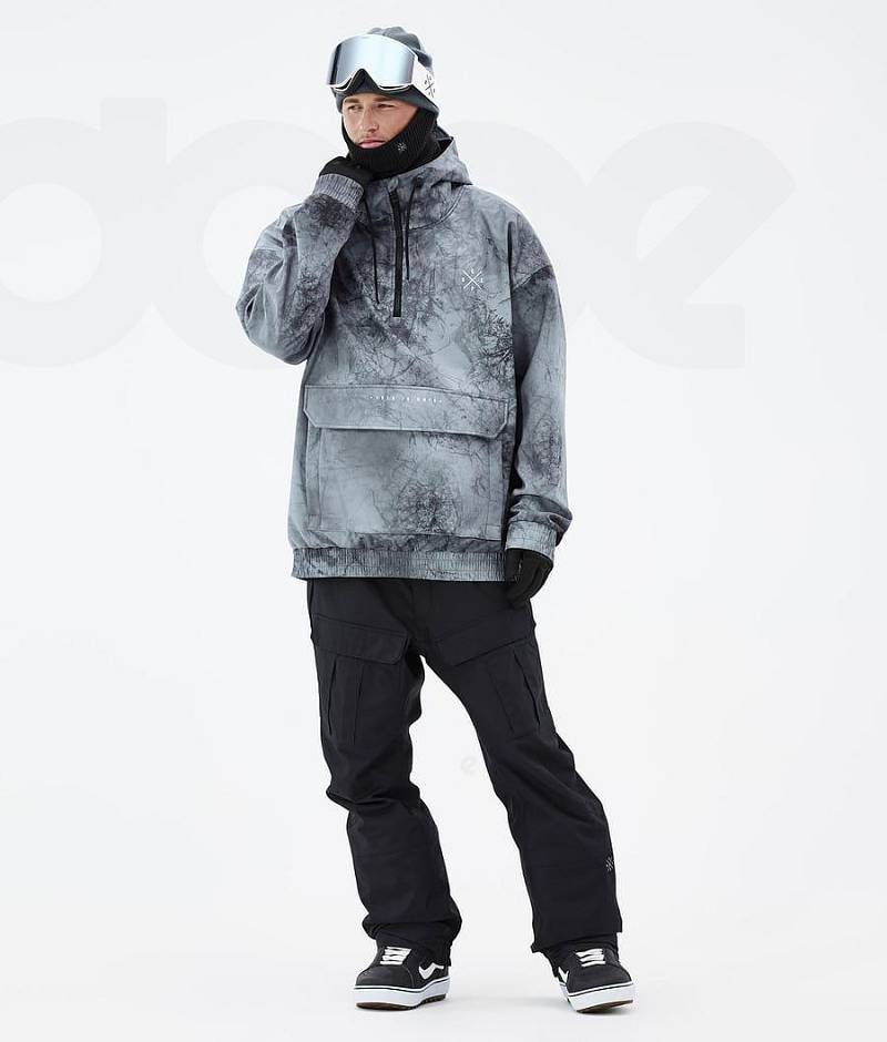 Blue Men's Dope Cyclone Snowboard Jackets | India_D1682