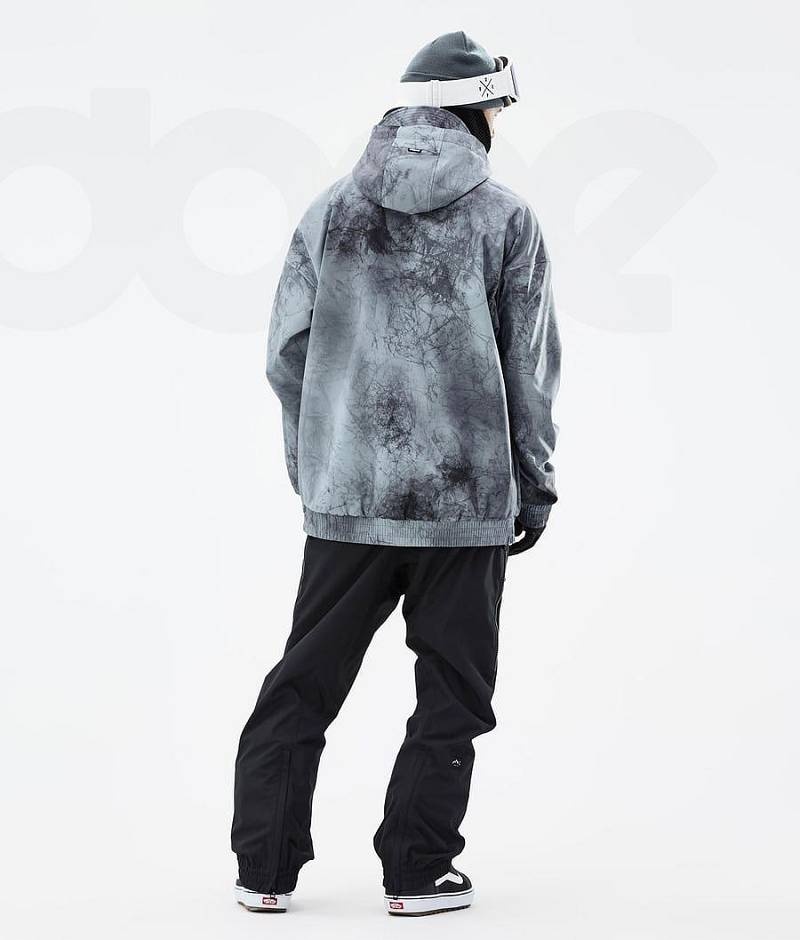 Blue Men's Dope Cyclone Snowboard Jackets | India_D1682