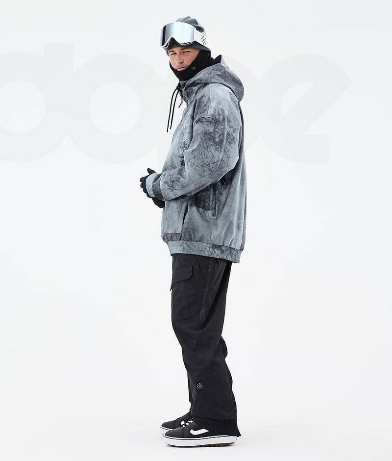 Blue Men's Dope Cyclone Snowboard Jackets | India_D1682