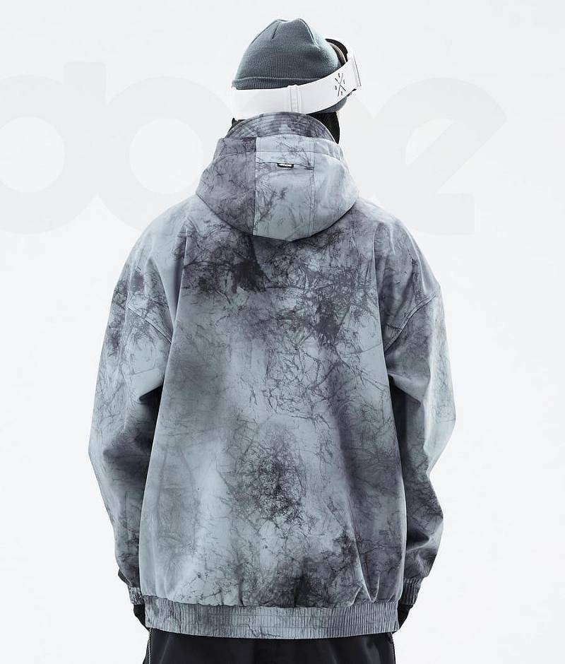 Blue Men's Dope Cyclone Snowboard Jackets | India_D1682