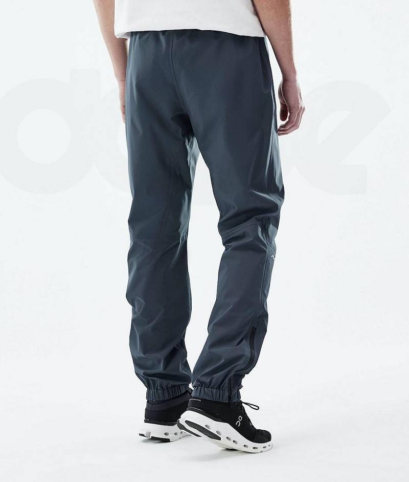 Blue Men's Dope Downpour Outdoor Pants | India_D1994