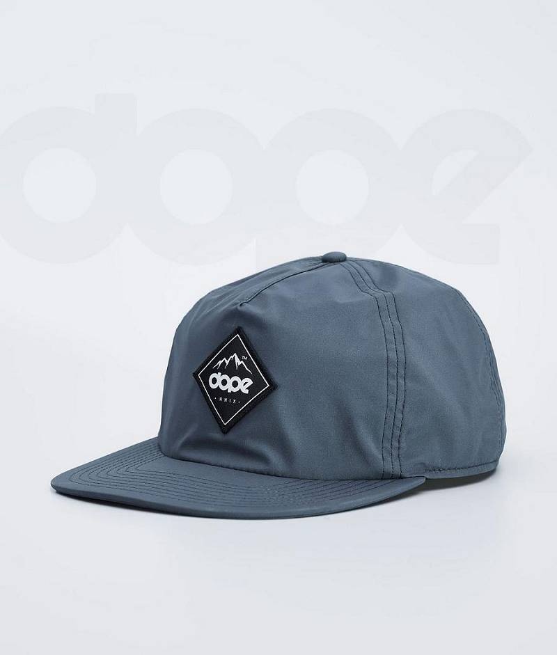 Blue Men\'s Dope Drain Caps | India_D1214