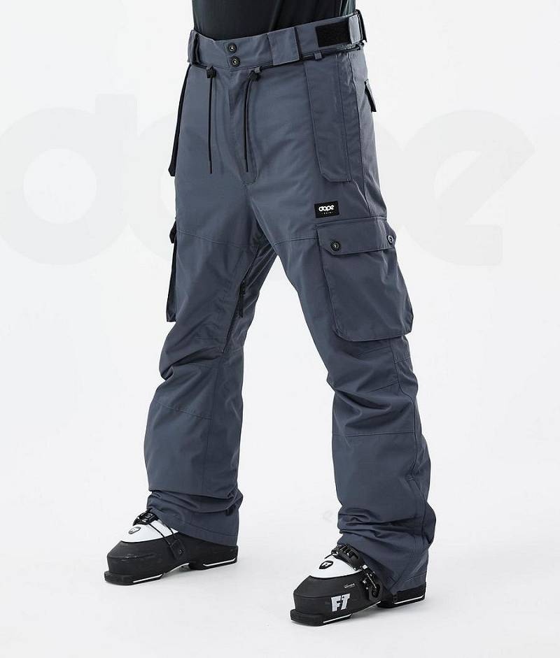 Blue Men\'s Dope Iconic Ski Pants | India_D1823