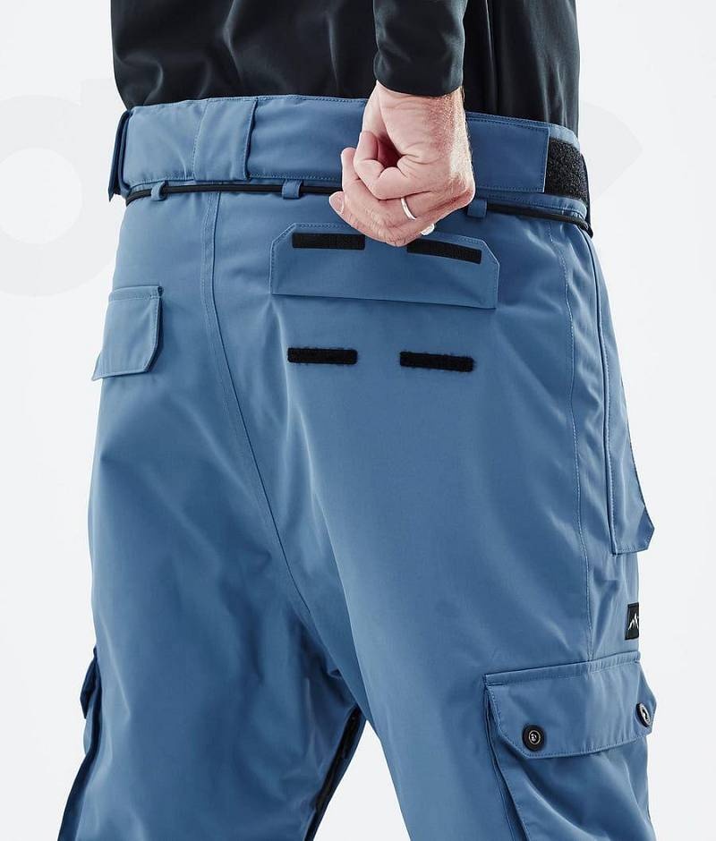 Blue Men's Dope Iconic Ski Pants | India_D1849