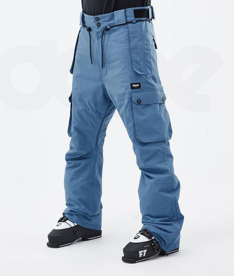 Blue Men\'s Dope Iconic Ski Pants | India_D1849