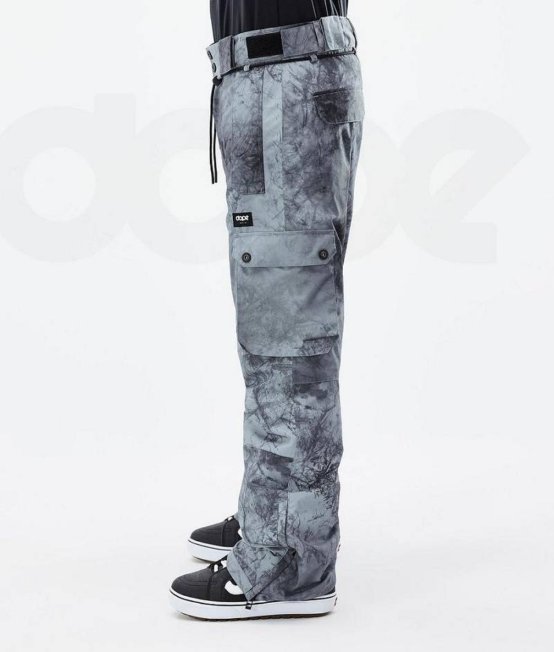 Blue Men's Dope Iconic Snowboard Pants | India_D2220