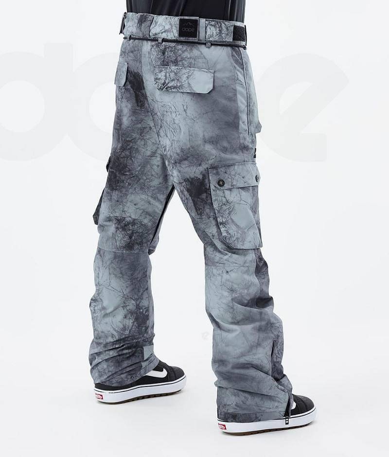 Blue Men's Dope Iconic Snowboard Pants | India_D2220