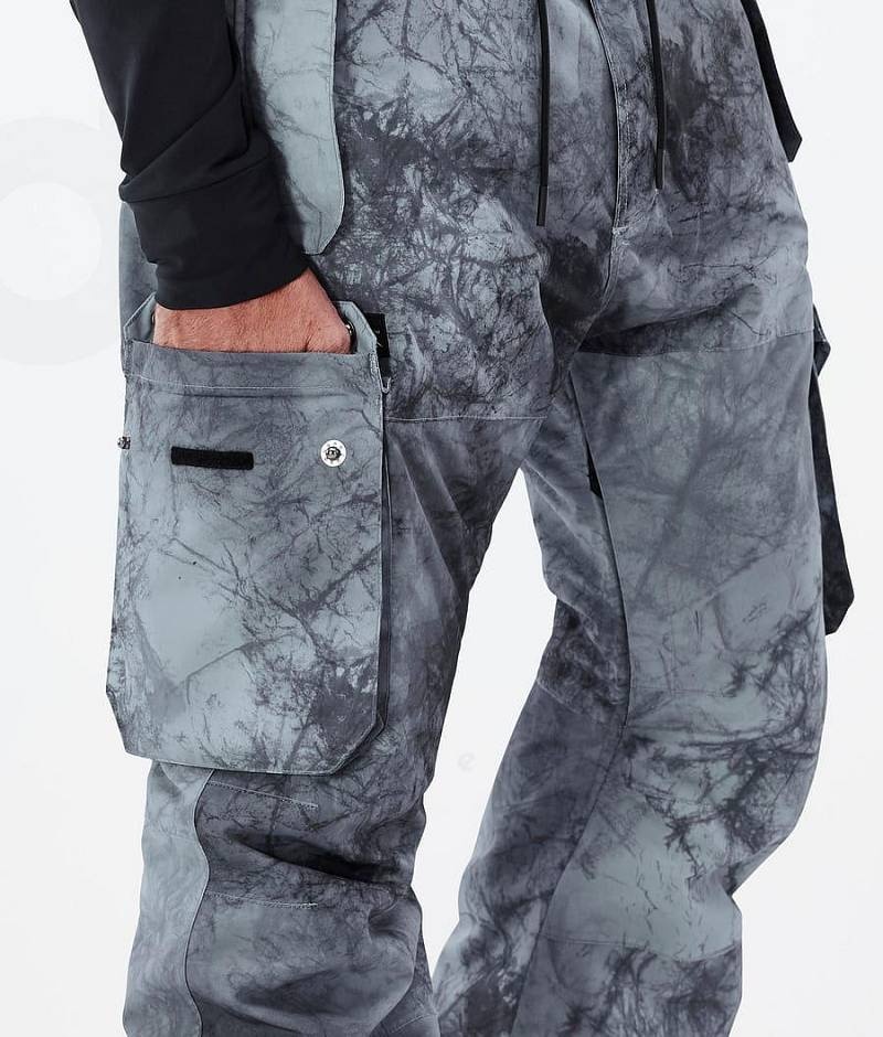 Blue Men's Dope Iconic Snowboard Pants | India_D2220