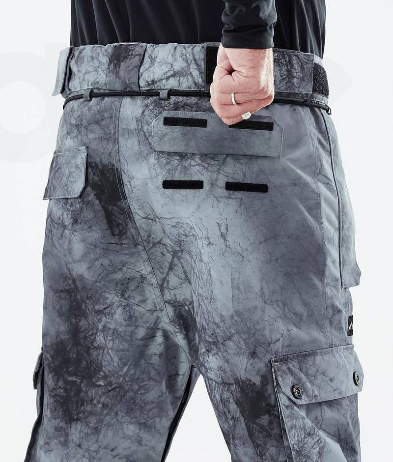 Blue Men's Dope Iconic Snowboard Pants | India_D2220