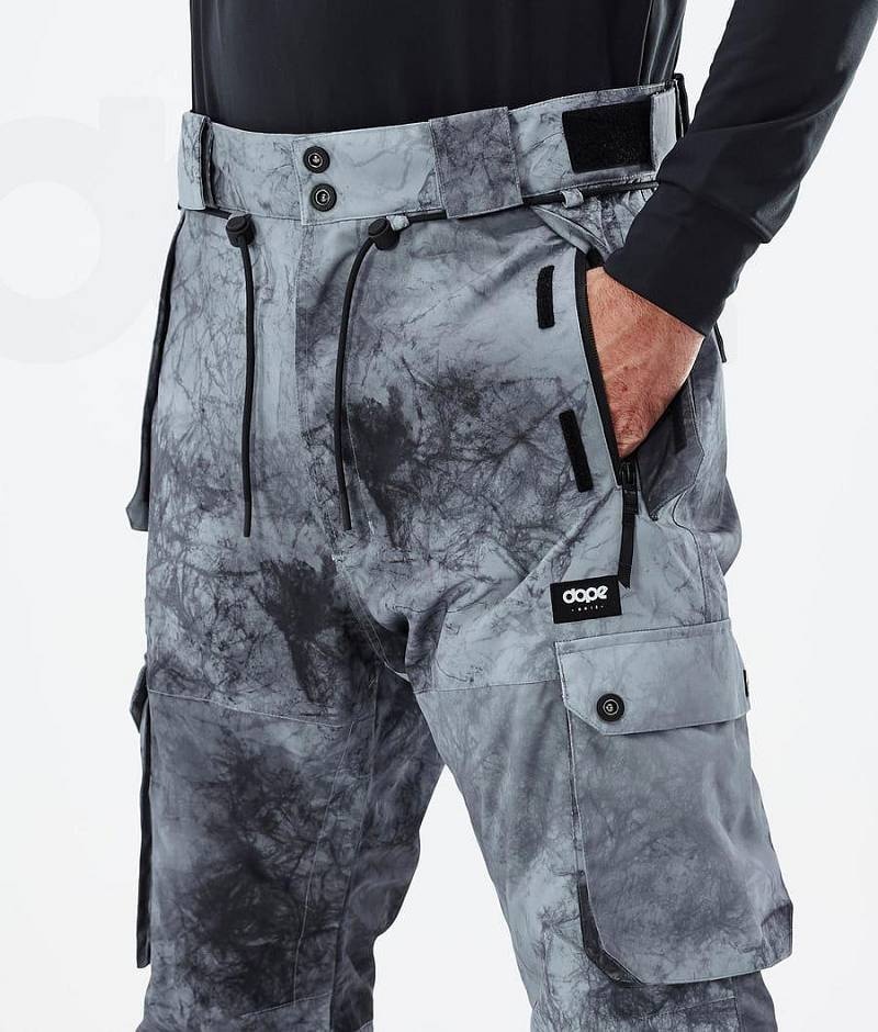 Blue Men's Dope Iconic Snowboard Pants | India_D2220