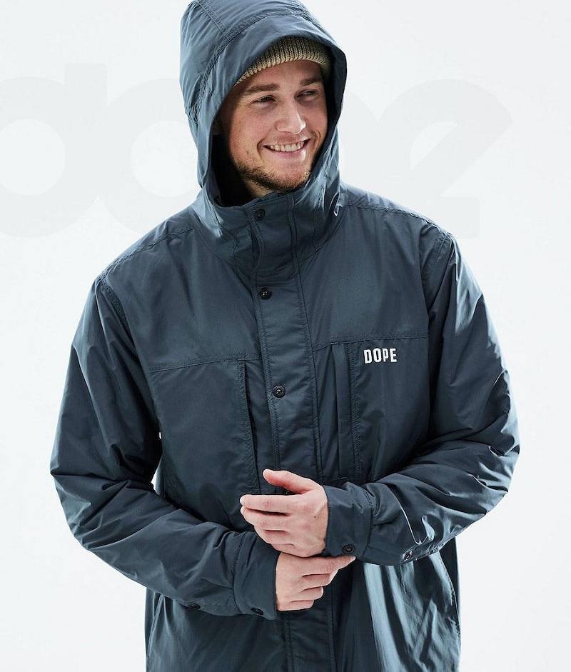 Blue Men's Dope Insulated Outdoor Jackets | India_D1960