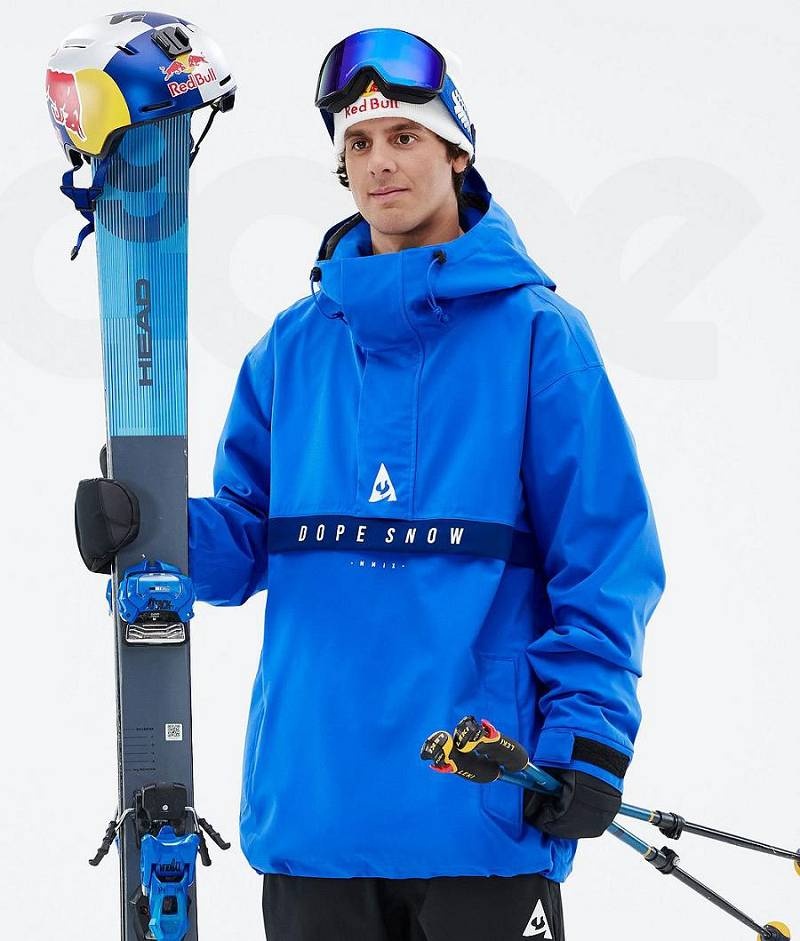 Blue Men\'s Dope JT Legacy Ski Jackets | India_D1896