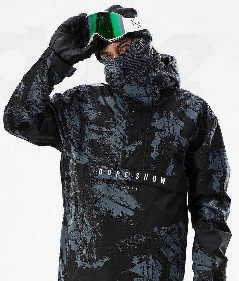 Blue Men's Dope Legacy 2021 Snowboard Jackets | India_D1945