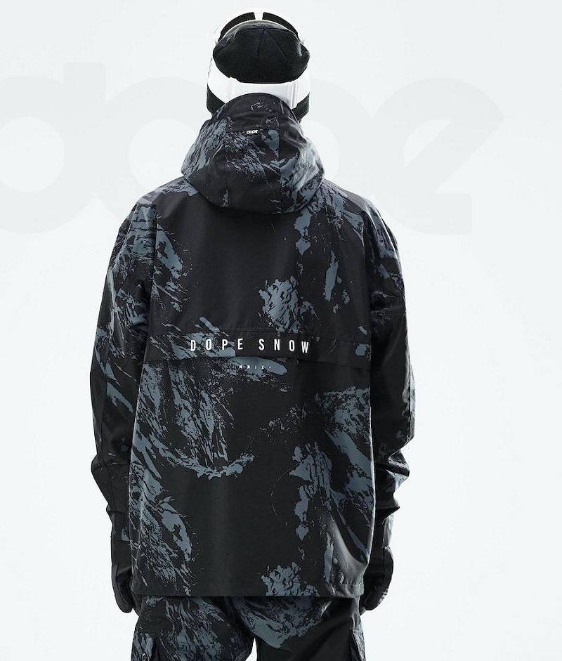 Blue Men's Dope Legacy 2021 Snowboard Jackets | India_D1945