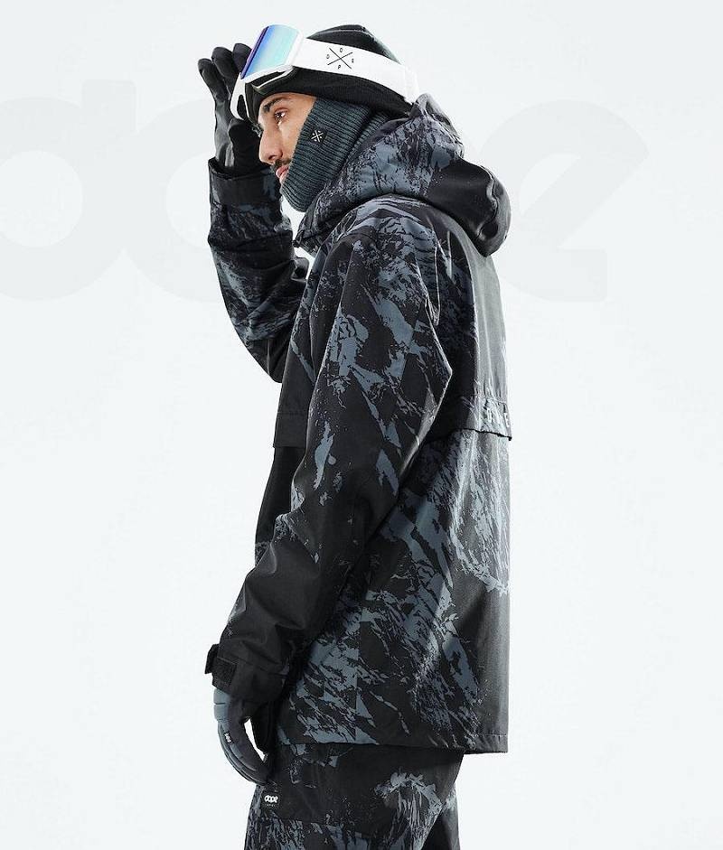 Blue Men's Dope Legacy 2021 Snowboard Jackets | India_D1945