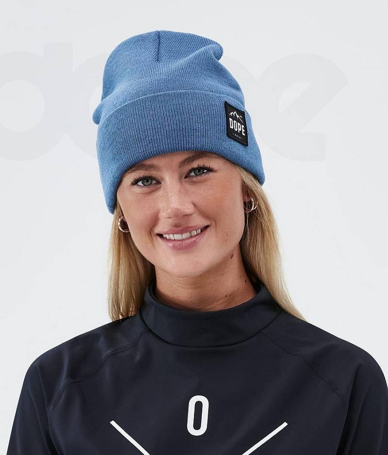 Blue Men's Dope Paradise Beanies | India_D1432