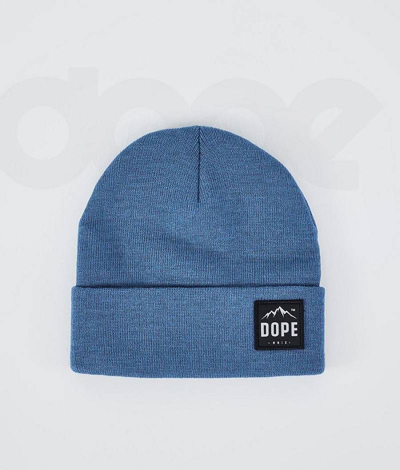 Blue Men\'s Dope Paradise Beanies | India_D1432