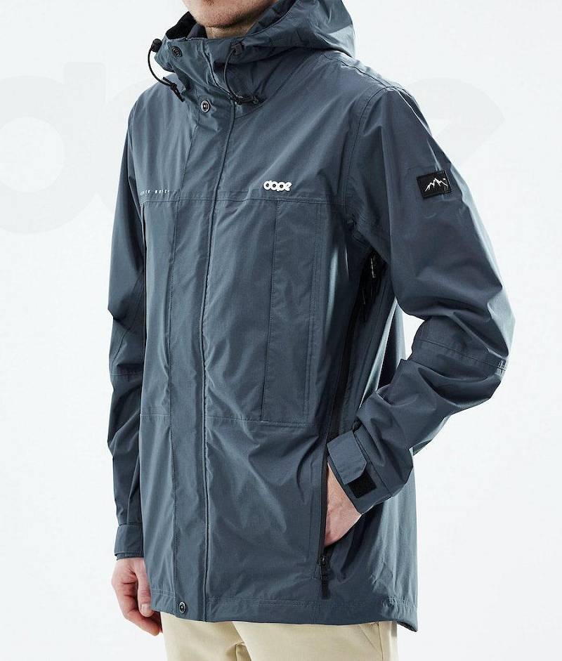 Blue Men's Dope Ranger Light Outdoor Jackets | India_D1830