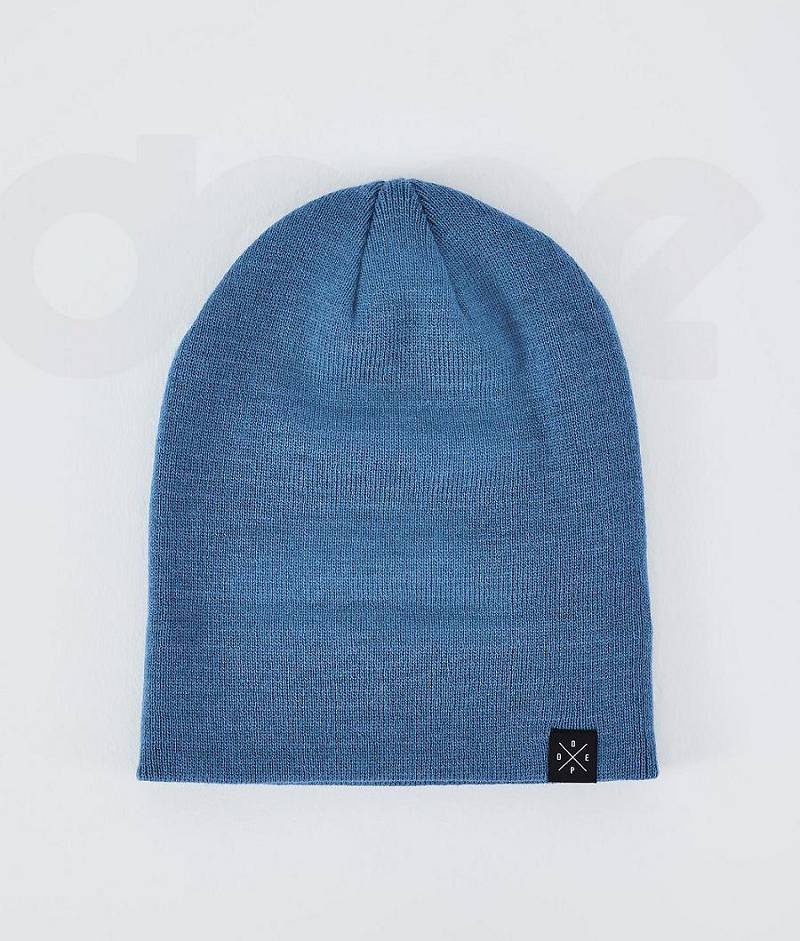 Blue Men's Dope Solitude Beanies | India_D1748